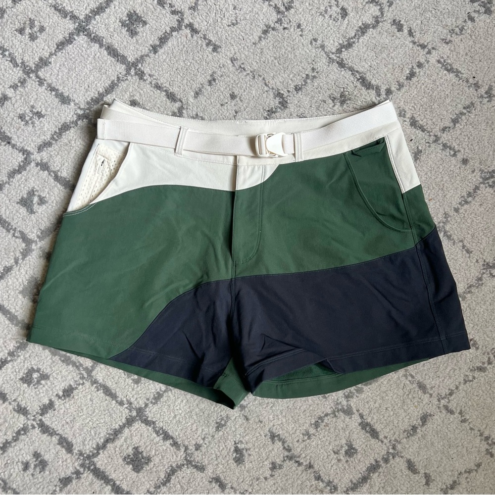 Outdoor Voices Color Block Shorts